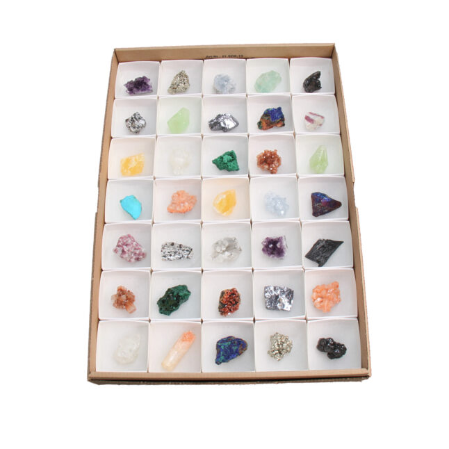Mix 35 Box of Minerals