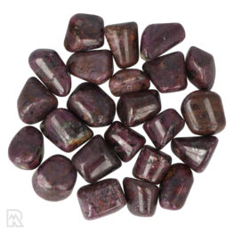 Rubinfarbene Tumblestones
