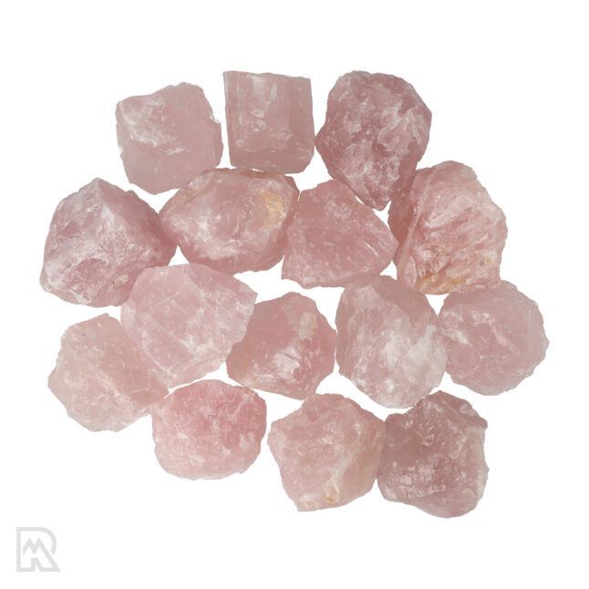 Rose quartz Rough chunks Madagascar