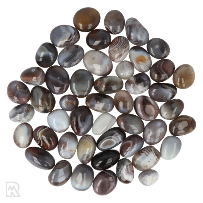 Botswana Agate Tumblestones (round - S)