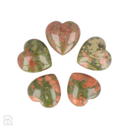 Unakite Heart ± 3 cm