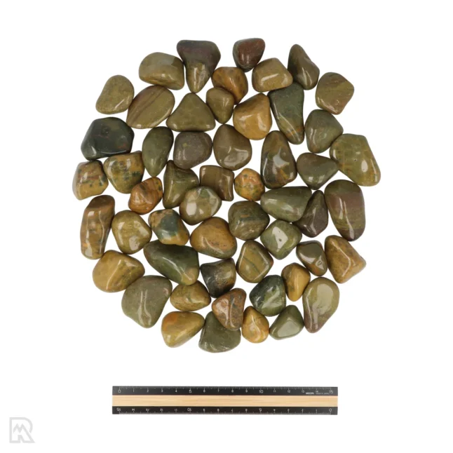 Oceaan Jaspis Trommelstenen | M/L – Bild 3