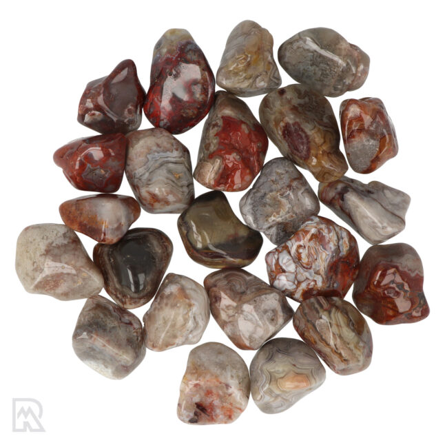 Crazy Lace Agate Tumblestones