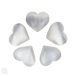 Selenite Heart ± 6.5 cm