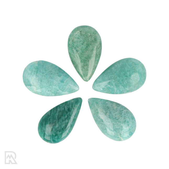 Amazonite Pierced Pendant Madagascar