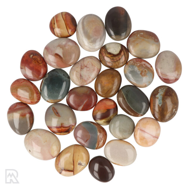 Polychrome Jasper Bagstones