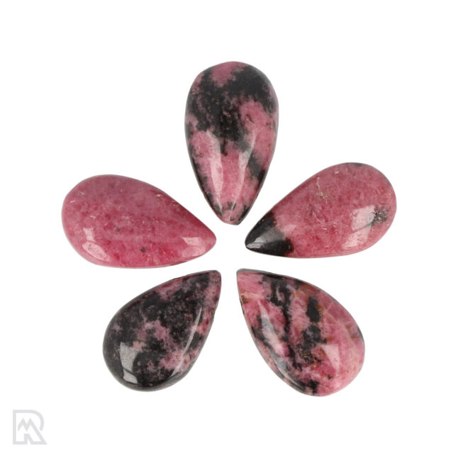 Rhodonite Pierced Pendant Madagascar