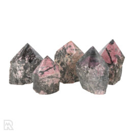 Rhodonite Rough Polished Points