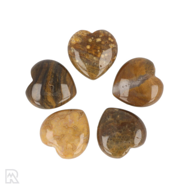 Ocean Jasper Heart ± 3 cm