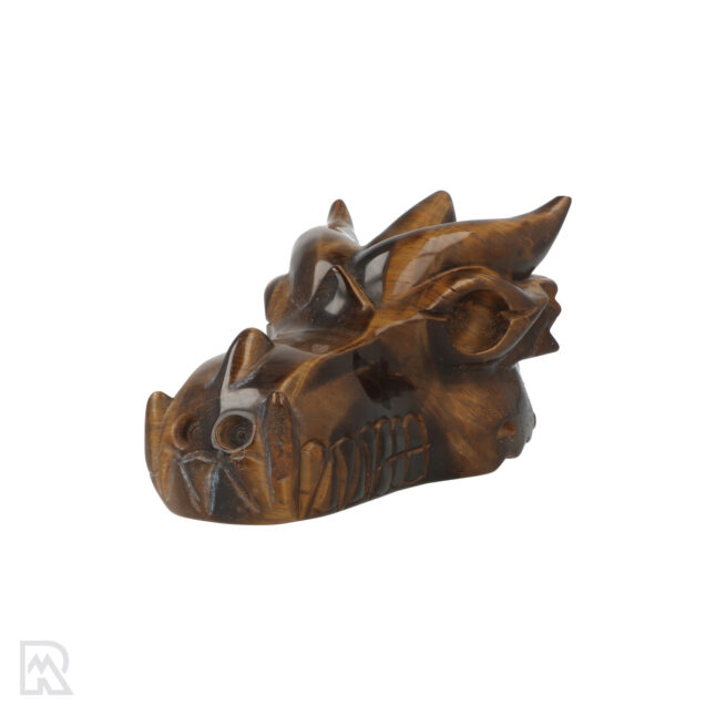 Tiger's eye Dragon skull