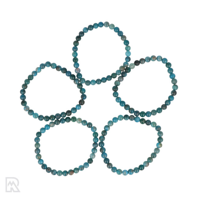 Blue Apatite Bracelet 4 mm