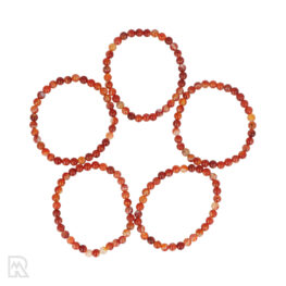 Carnelian Bracelet 4 mm