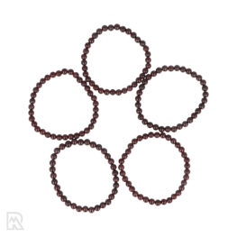 Garnet Bracelet 4 mm