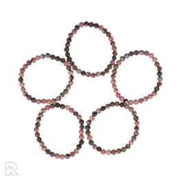 Rhodonite Bracelet 4 mm