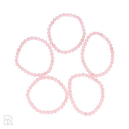 Rose Quartz Bracelet 4 mm