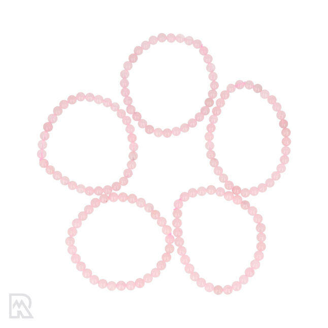 Rose Quartz Bracelet 4 mm