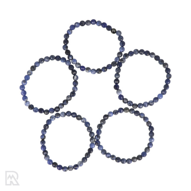 Sodalite Faceted Bracelet 4 mm