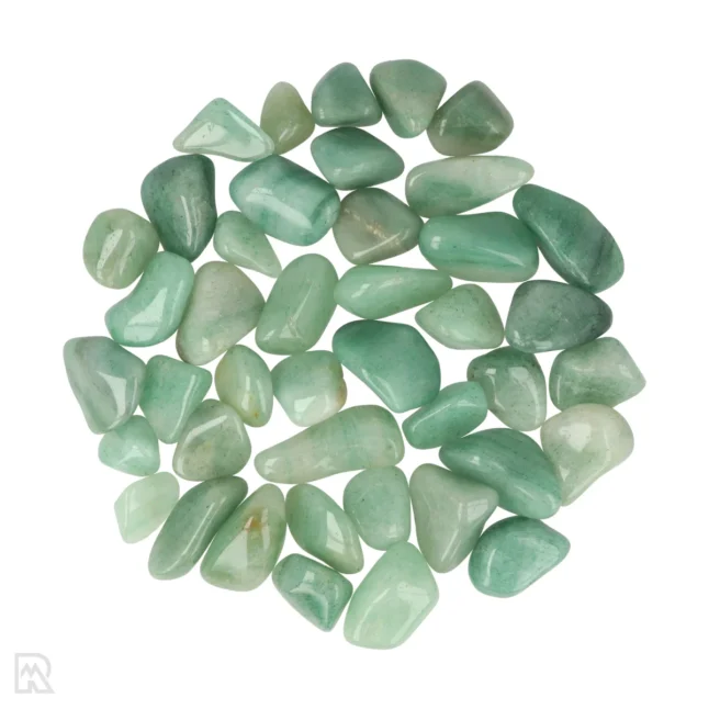 6026 green aventurine tumblestones head