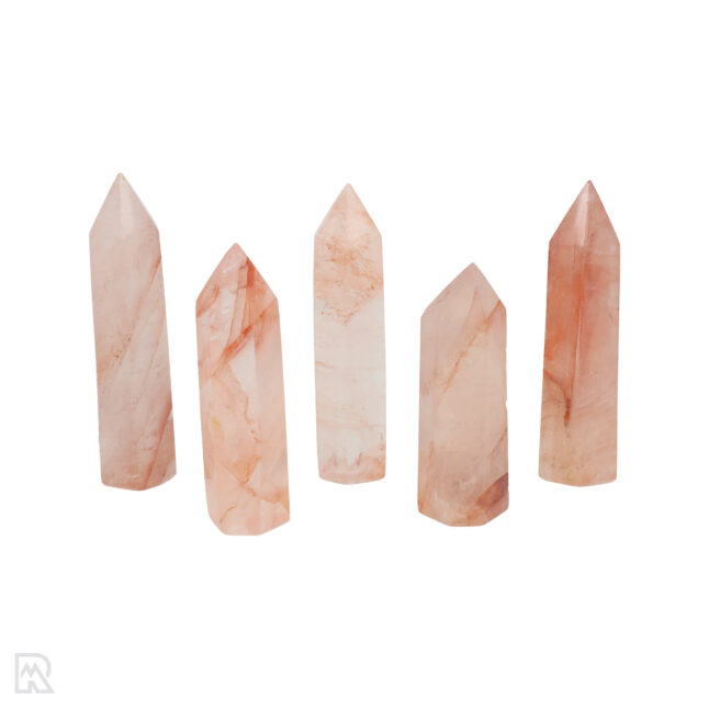 Hematoid Quartz Points Madagascar