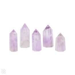 Amethyst Polished Points | Light