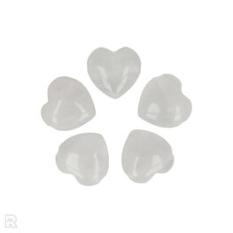 Rhinestone Pierced Heart Pendant | 1.5 cm