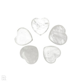 Rock crystal heart | 2.5 cm