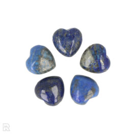 Lapis Lazuli Pierced Heart Pendant | 1.5 cm