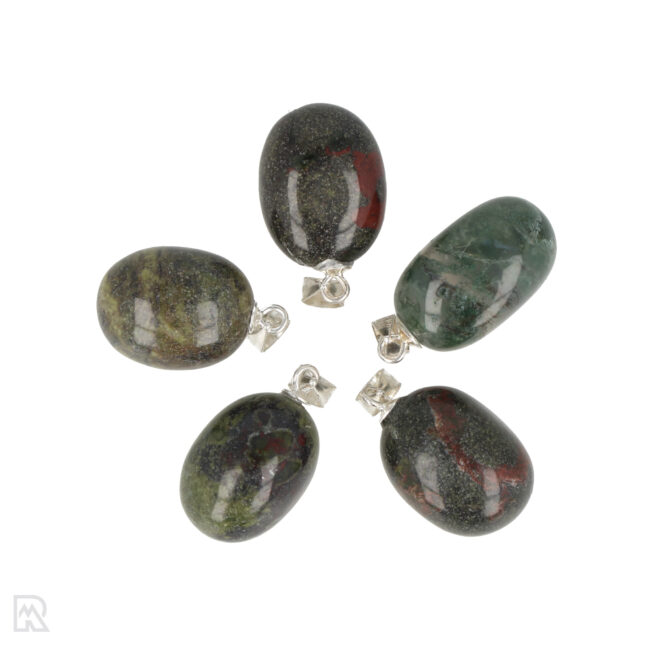 Dragon Blood Jasper Health Pendant