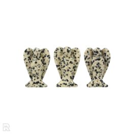Dalmatiner Jaspis Engel | 4 cm