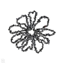 Snowflake Obsidian Split Bracelet