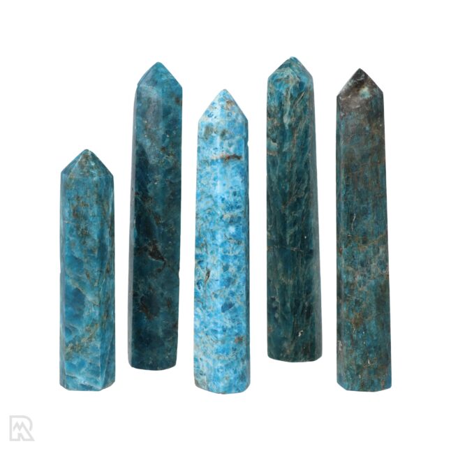 Blue Apatite Points Madagascar