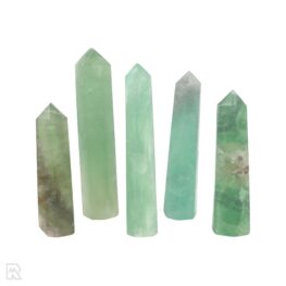 Green Fluorite Points Madagascar