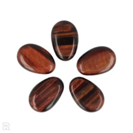 5065 red tiger eye pierced pendant head