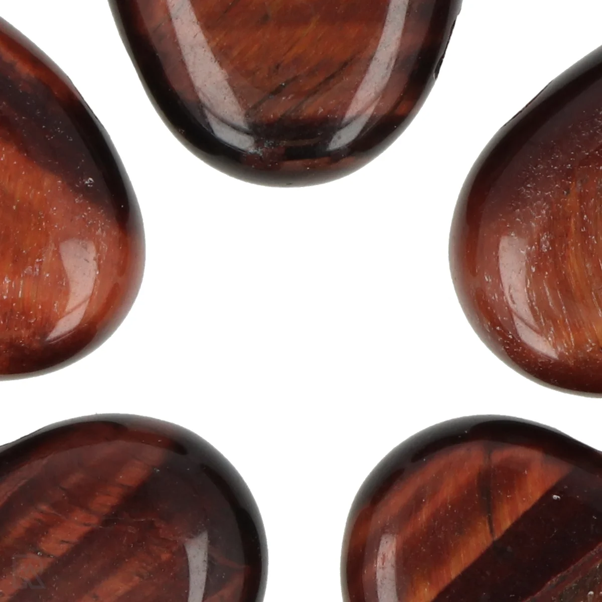 5065 red tiger eye pierced pendant zoom