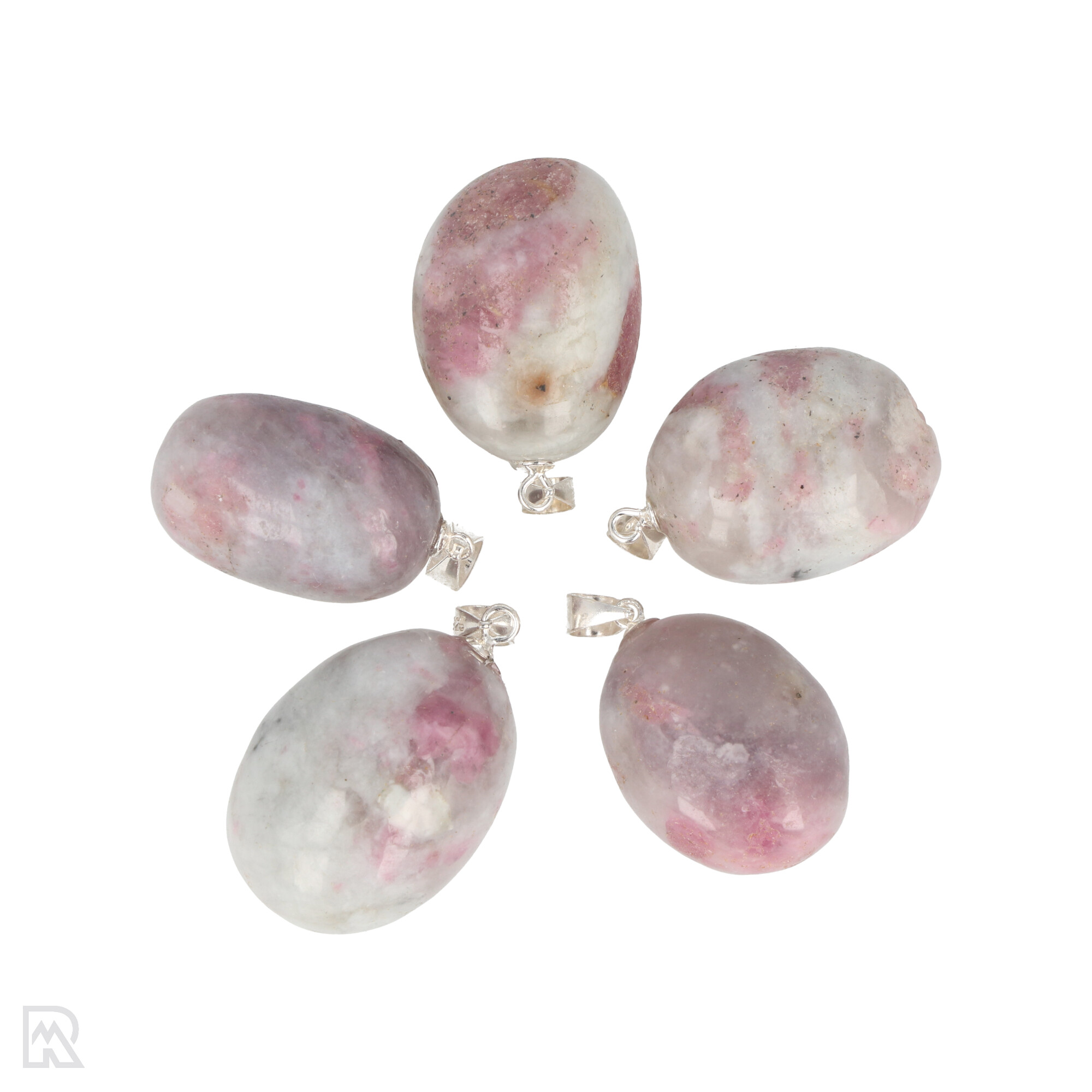 Roze Toermalijn in Kwarts Gezondheidshanger 1 Roze Toermalijn in Kwarts Gezondheidshanger