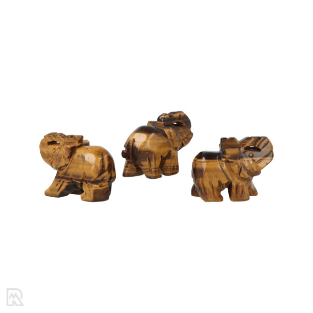 Tijgeroog Olifant | 4 cm - Afbeelding 2