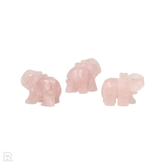 Rozenkwarts Olifant | 4 cm - Afbeelding 2