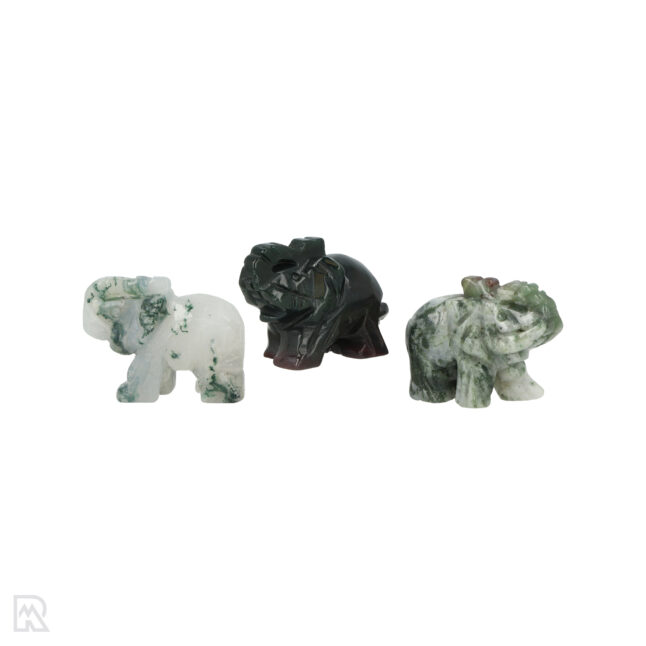 5295 india agaat olifant 4 cm 1