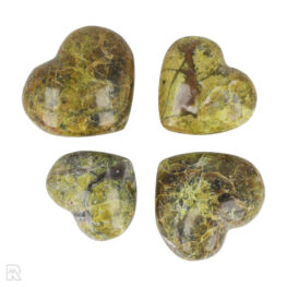 Green Opal Hearts