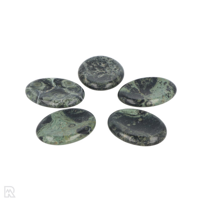 Kambaba Jaspis Worry Stone | Ovaal - Afbeelding 3