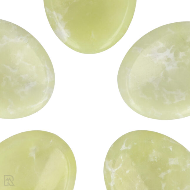 Serpentijn - New Jade Worry Stone | Ovaal - Afbeelding 2