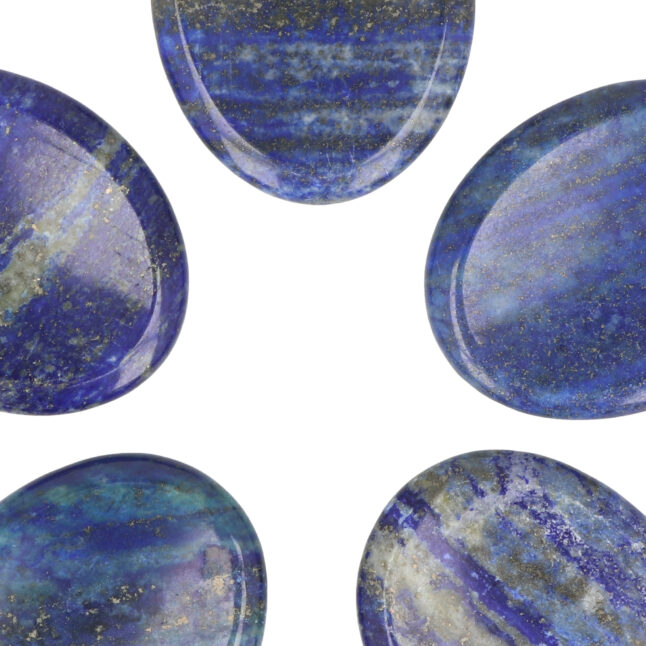 Lapis Lazuli Worry Stone | Ovaal - Afbeelding 2