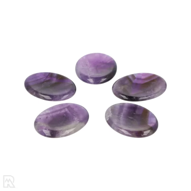 Amethist Worry Stone | Ovaal - Image 3