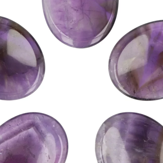 Amethist Worry Stone | Ovaal - Image 2
