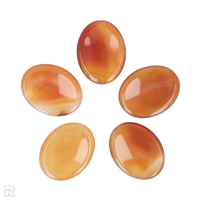 Carnelian Worry Stone | Oval