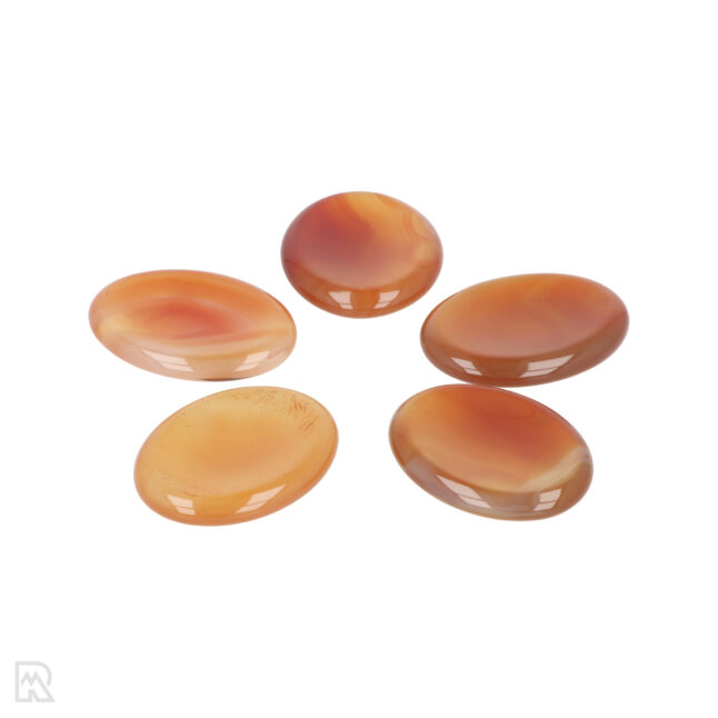 Carneool Worry Stone | Ovaal - Image 3