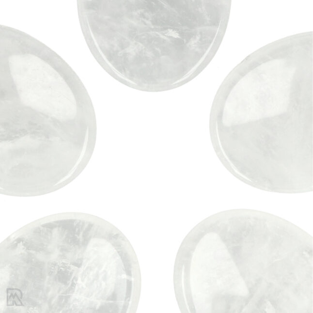 Bergkristal Worry Stone | Ovaal - Afbeelding 2