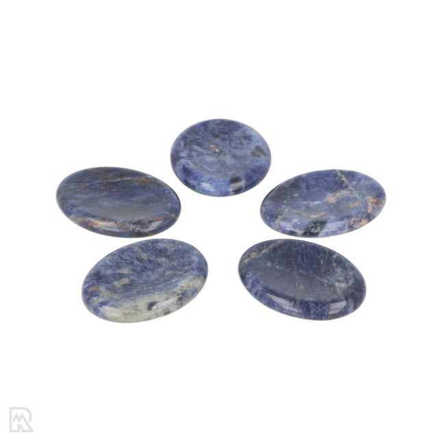Sodaliet Worry Stone | Ovaal – Bild 3