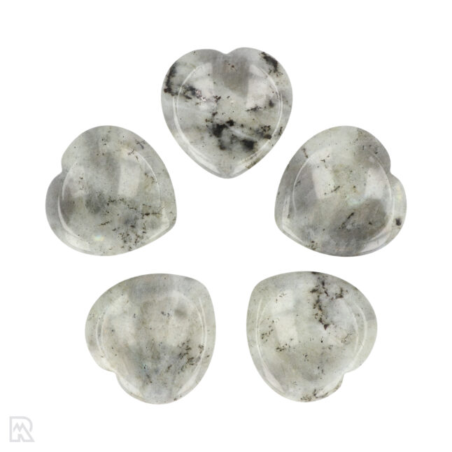 Labradoriet Worry Stone | Hart