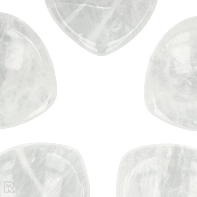 Bergkristal Worry Stone | Hart - Image 2